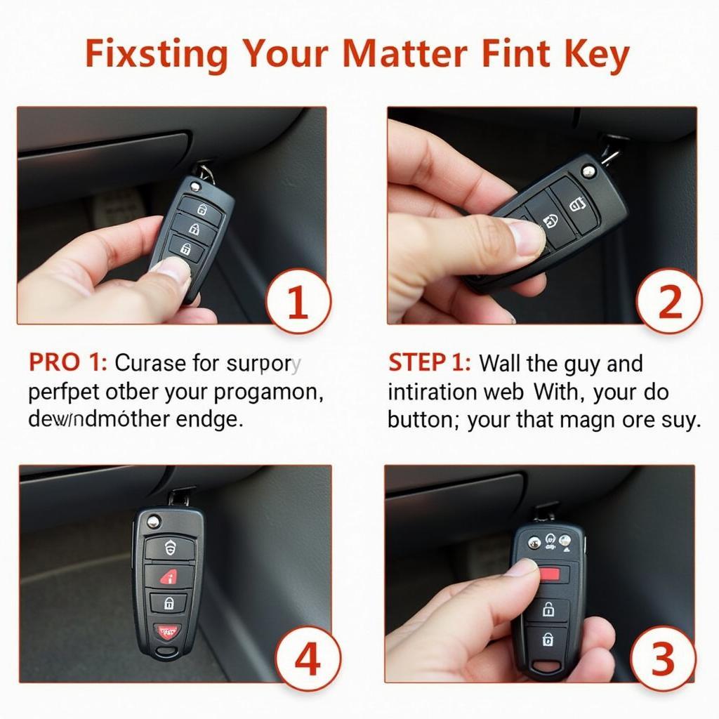 2008 Lexus RX350 Key Fob Programming Steps