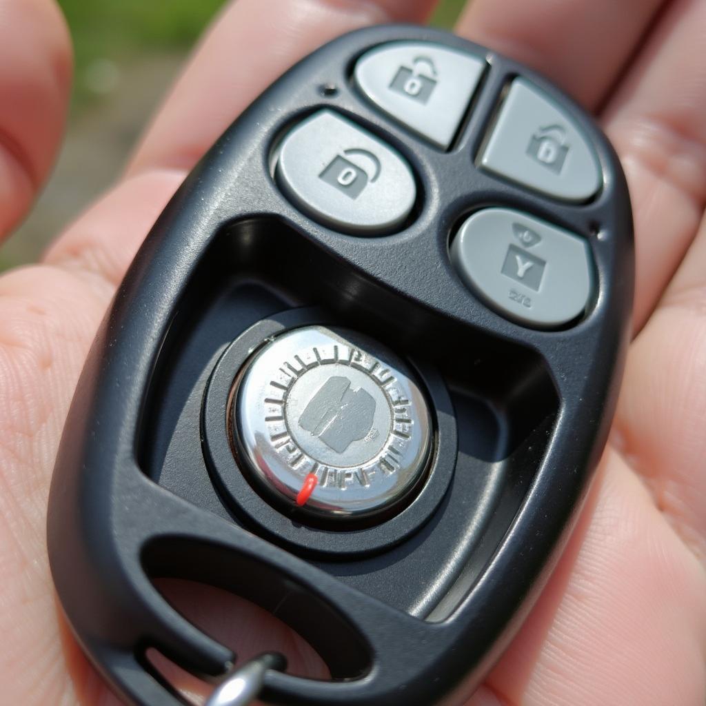 2008 Mazda CX9 Key Fob Battery Location