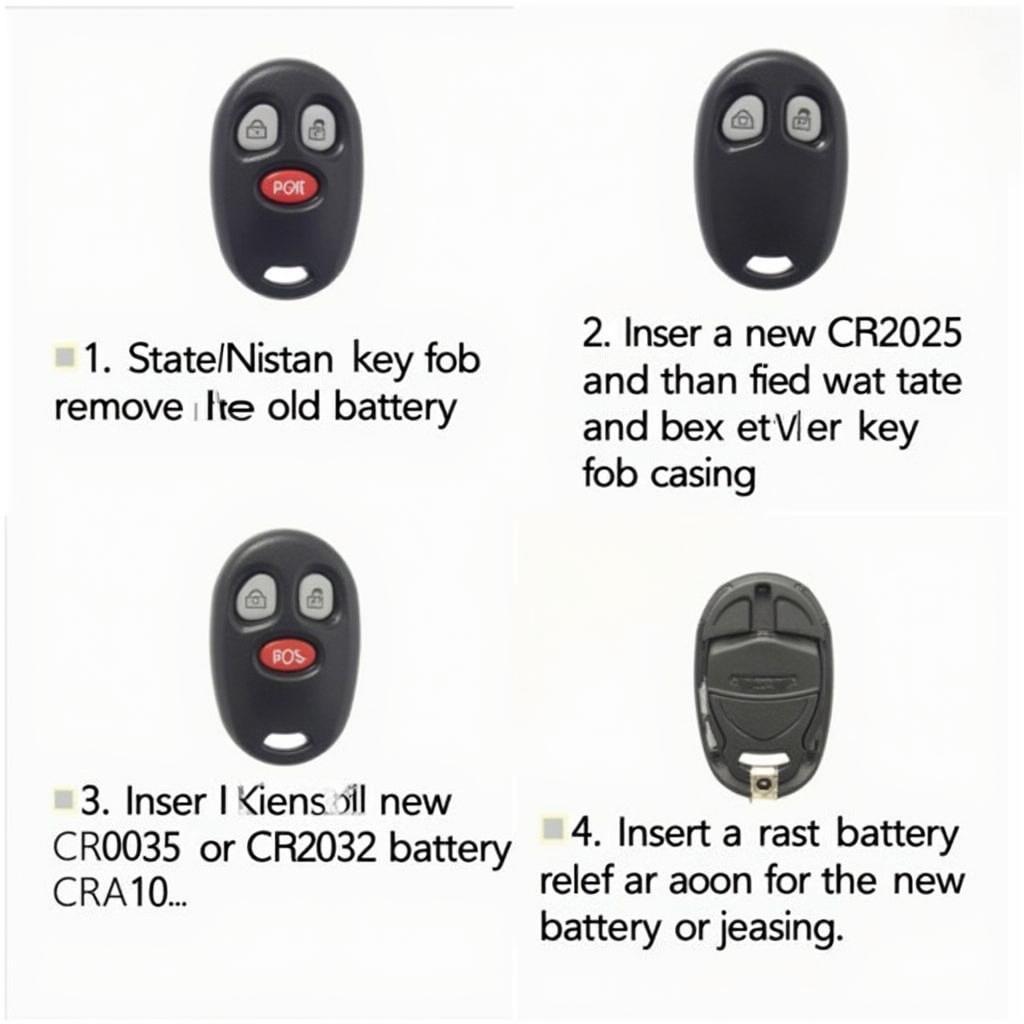 Replacing the Battery in a 2008 Nissan Key Fob