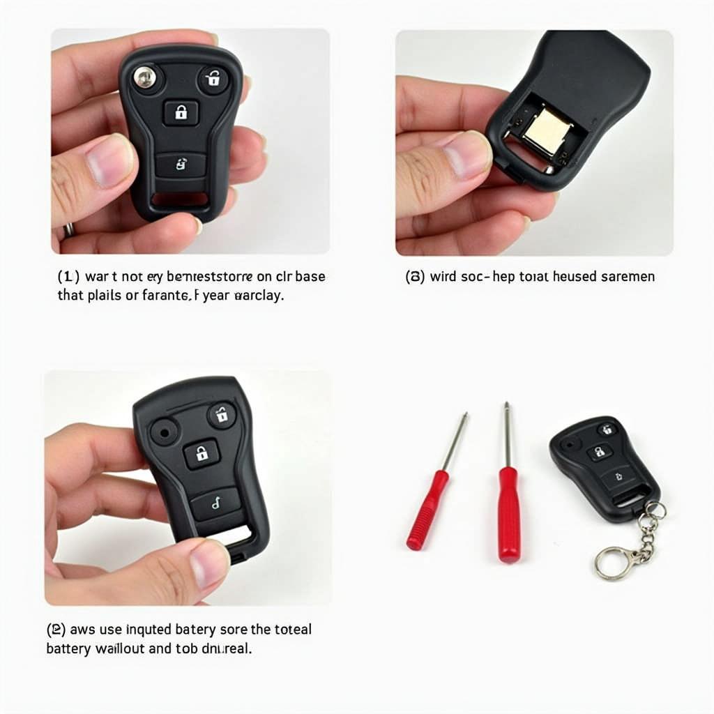 Replacing the Key Fob Battery in a 2008 Toyota Highlander