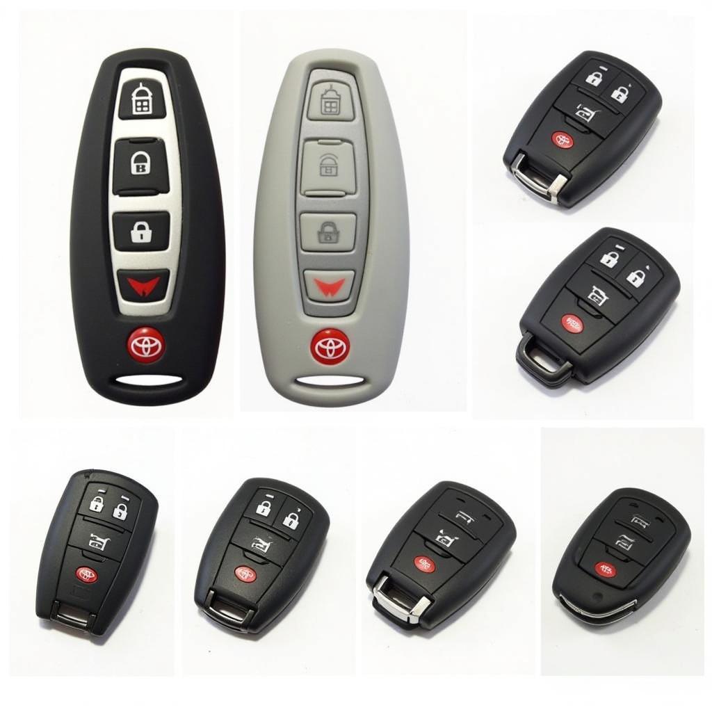 Different 2008 Toyota Matrix key fob cover options