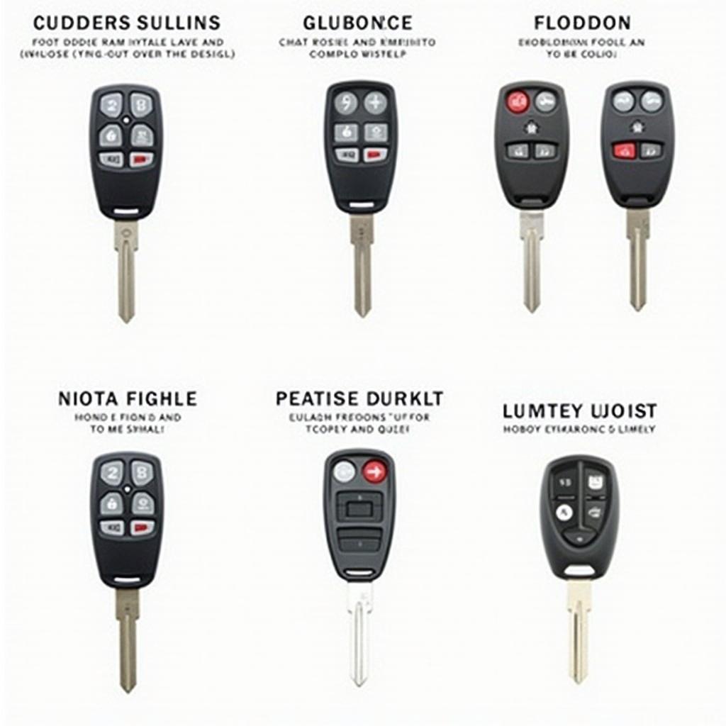 2009 Dodge Ram Key Fob Types and Variations