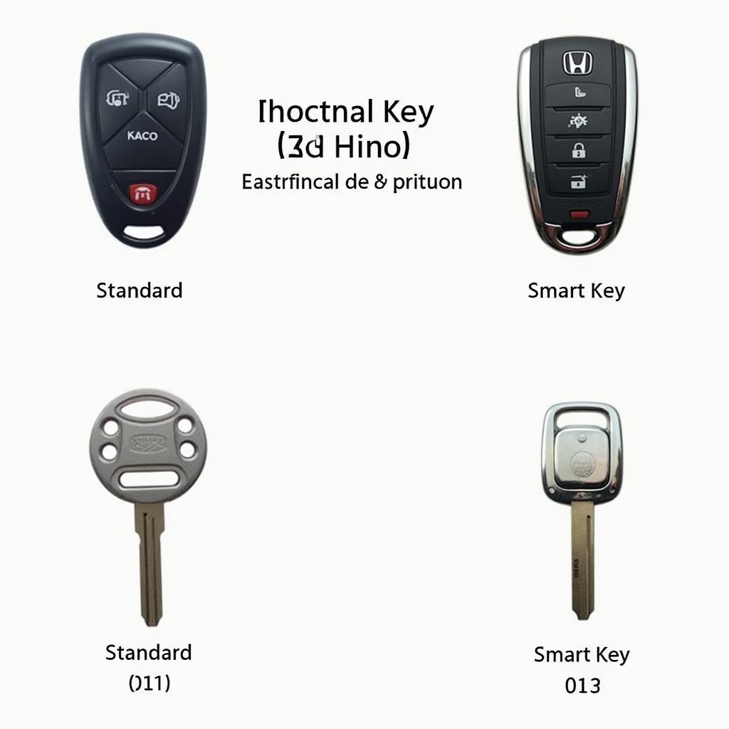 Different 2009 Honda Pilot Key Fobs