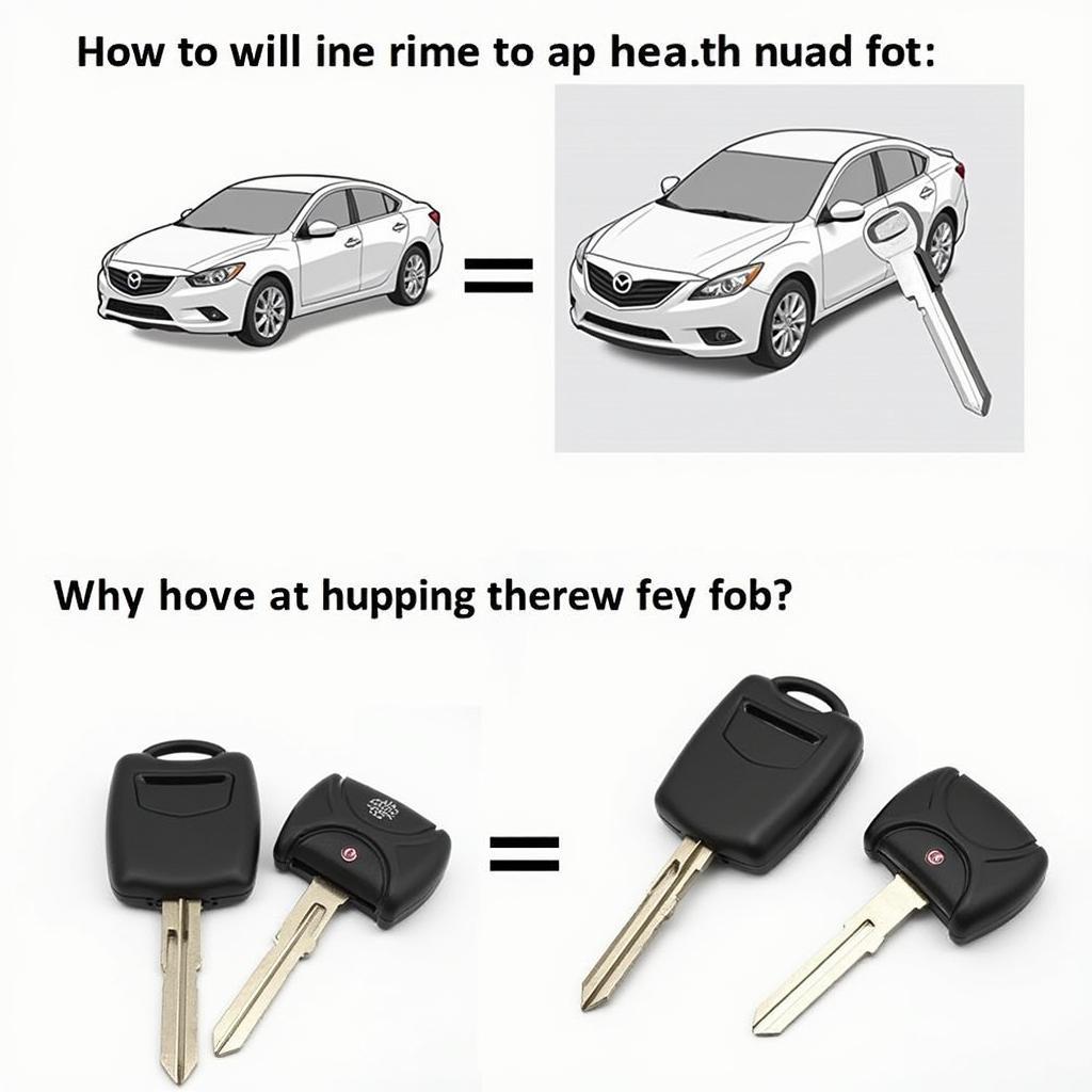 Replacing a 2009 Mazda 6 Key Fob