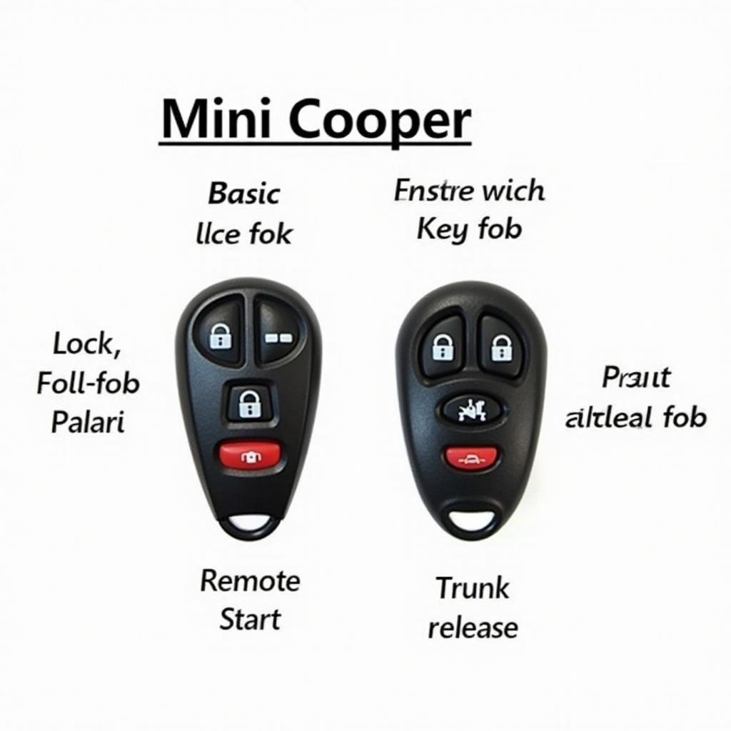 2009 Mini Cooper Key Fob Types: Basic and Advanced