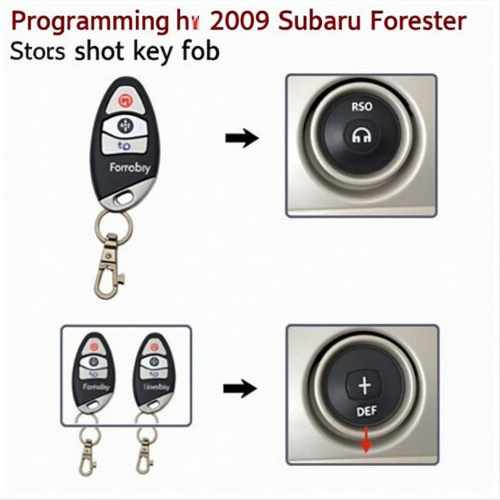 2009 Subaru Forester Key Fob Programming Process