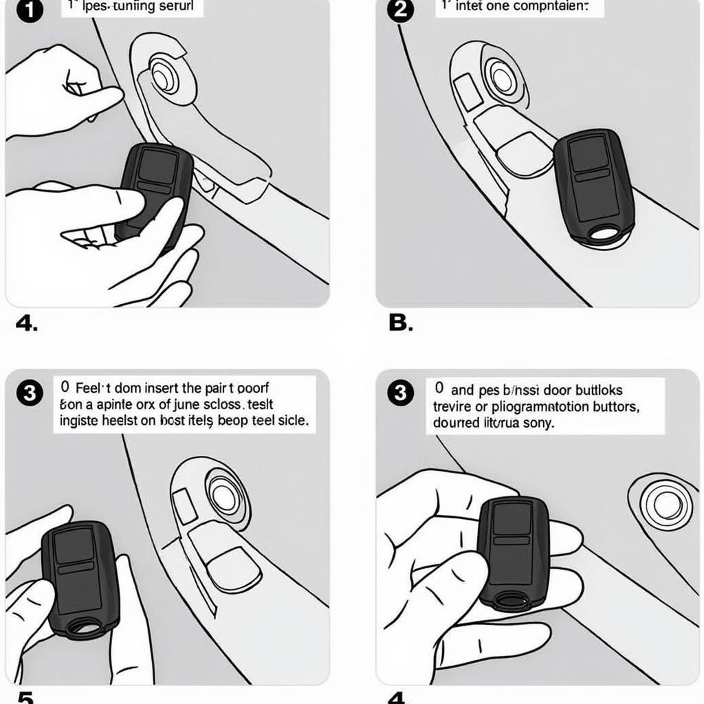 2009 Toyota Camry Hybrid Key Fob Programming Steps