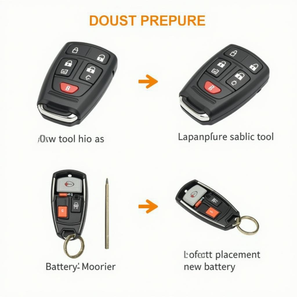 Replacing the Battery in a 2010 GMC Canyon Key Fob