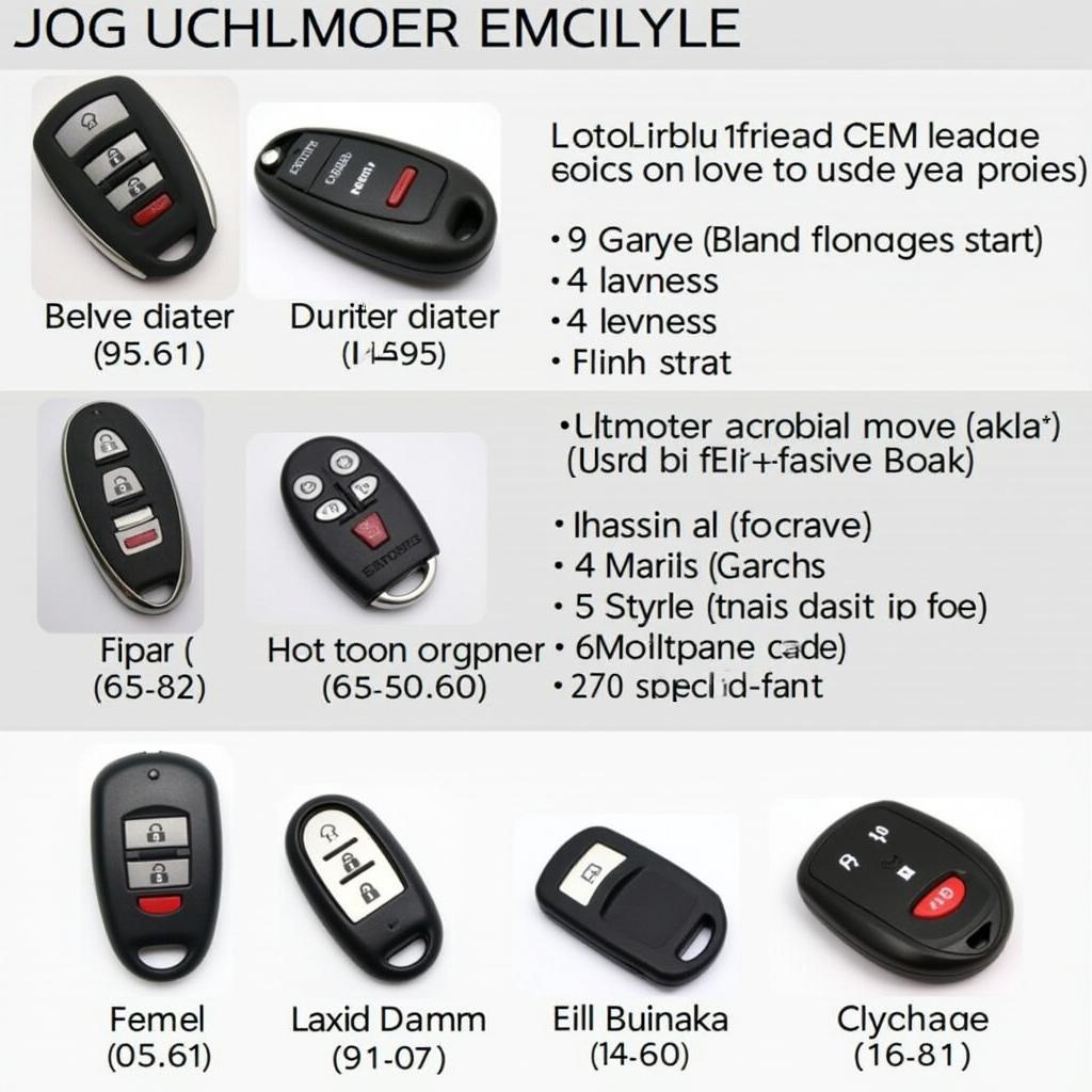 Key Fob Replacement Options for a 2010 Jeep Cherokee