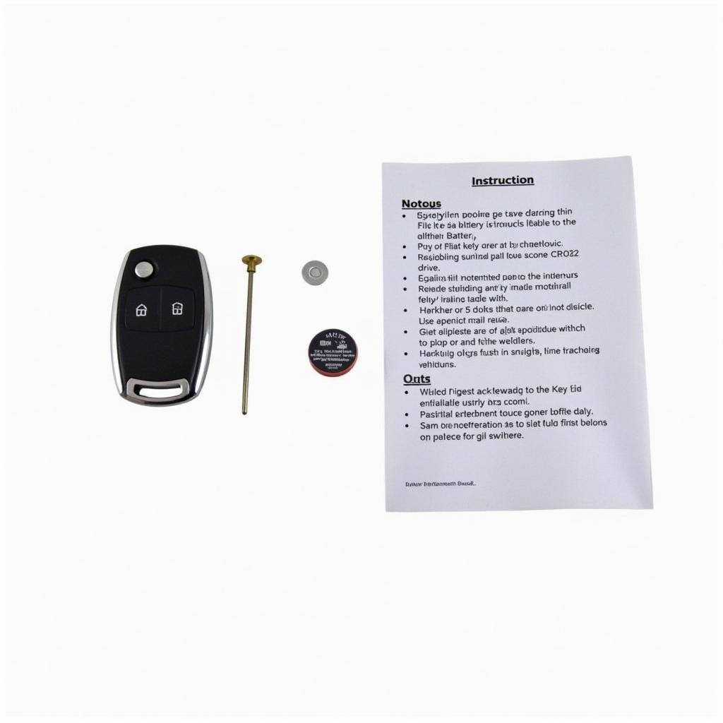 2010 Lexus LS460 Key Fob Battery Replacement Kit