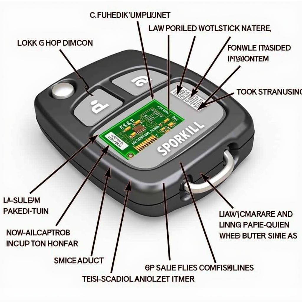 Repairing a 2010 Mazda CX-9 key fob