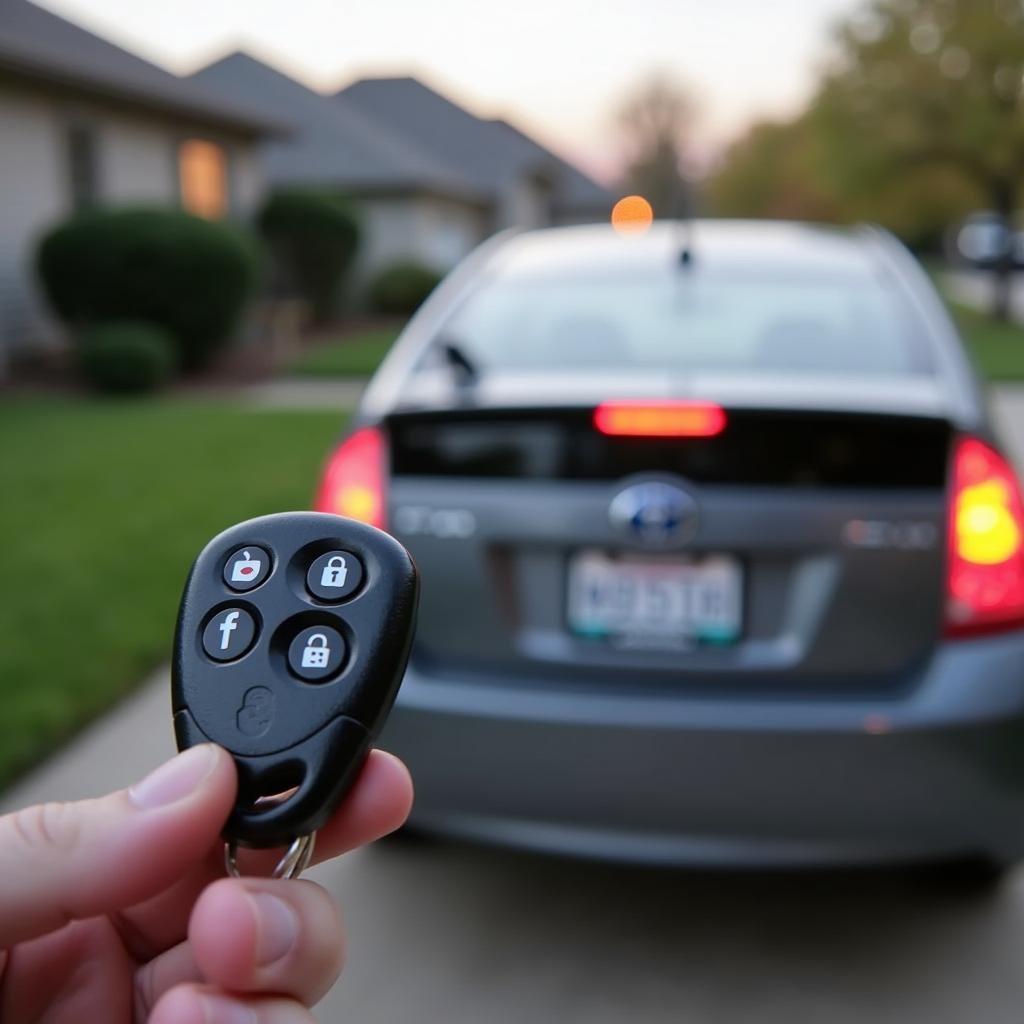 2010 Prius key fob struggling to unlock car from a distance due to a weak battery