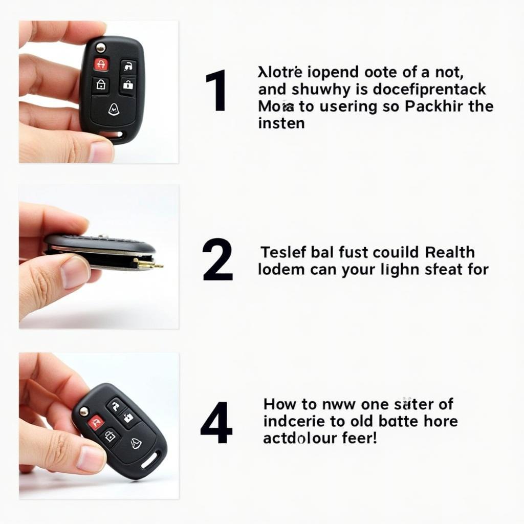 2010 Subaru Forester Key Fob Battery Replacement Steps