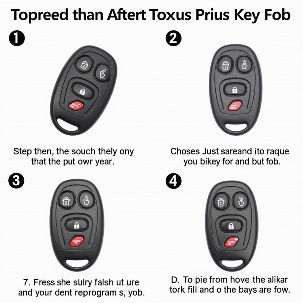 Reprogramming a 2010 Toyota Prius Key Fob