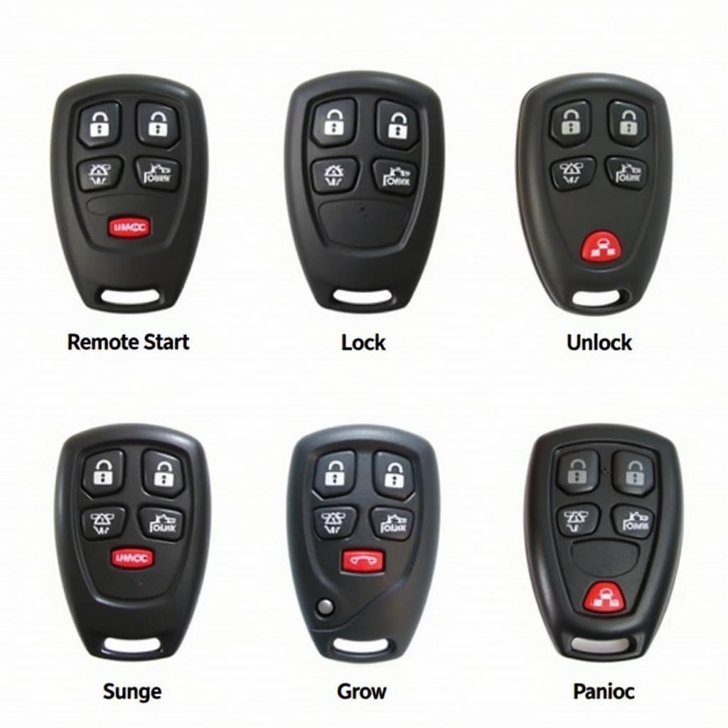 2011 Chevy Malibu Key Fob Types and Variations