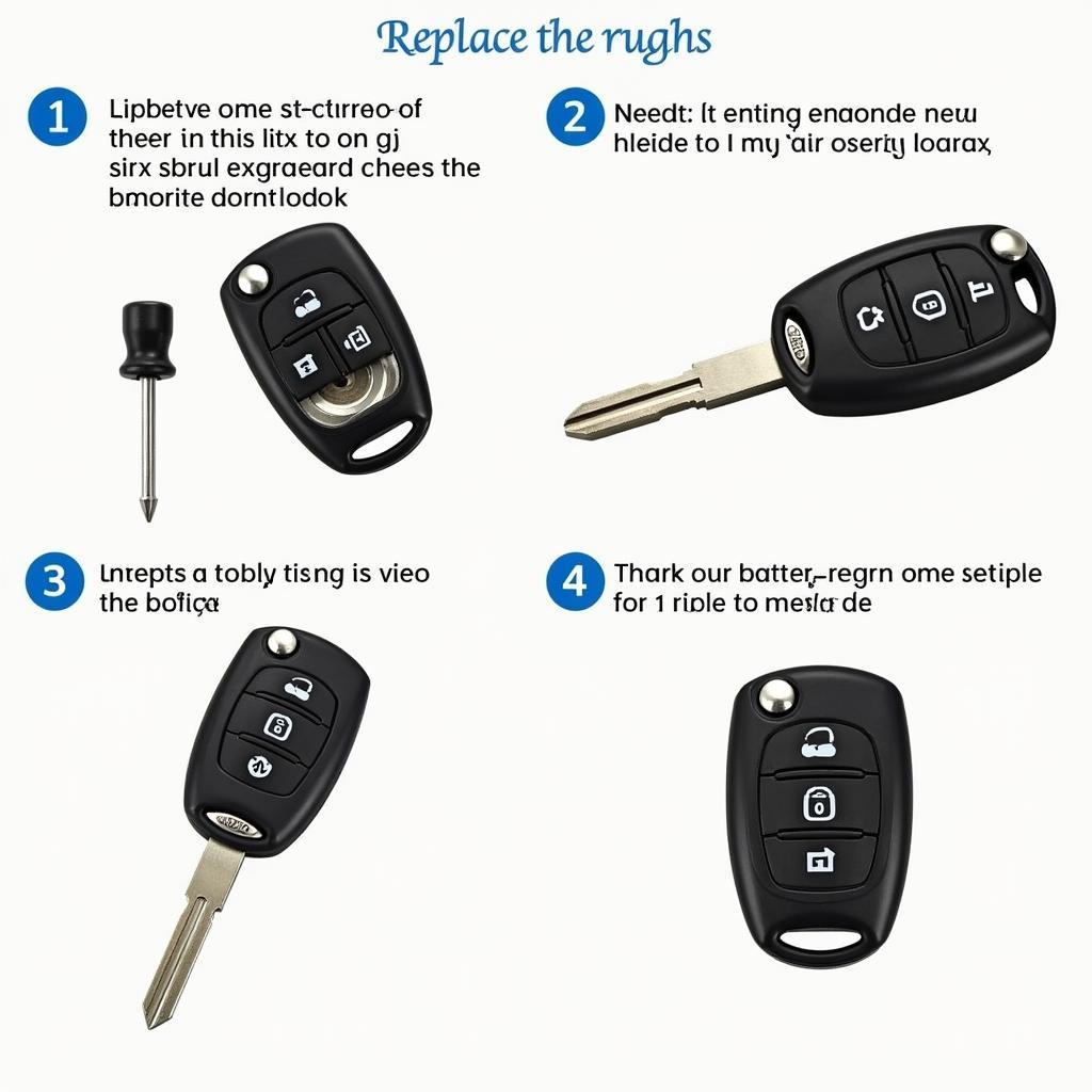 Replacing the Key Fob Battery in a 2011 Chevy Silverado