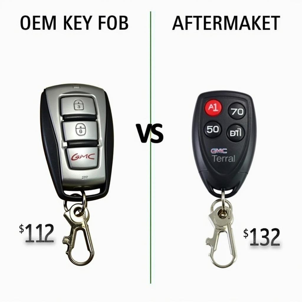 2011 GMC Terrain Key Fob Replacement Options: OEM vs. Aftermarket