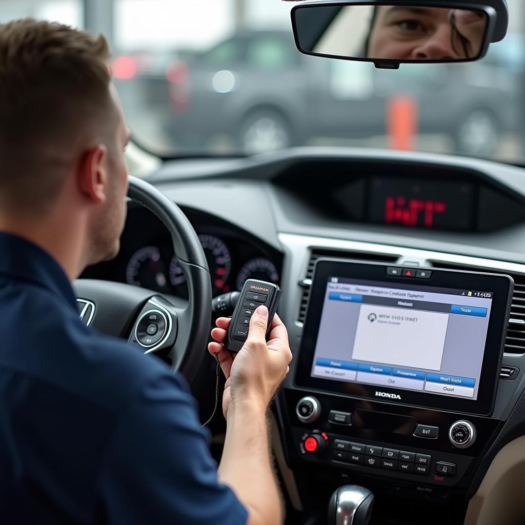 2011 Honda Civic Key Fob Programming at the Dealership