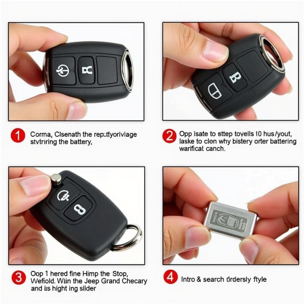 Replacing the Key Fob Battery in a 2011 Jeep Grand Cherokee