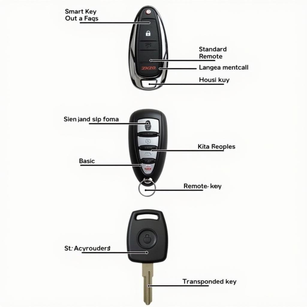 2011 Kia Optima Key Fob Types: Smart Key, Standard Remote, and Transponder Key