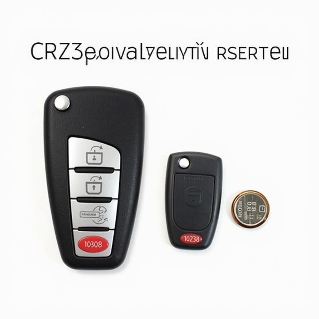 2011 Lexus ES350 Key Fob with CR2032 Battery