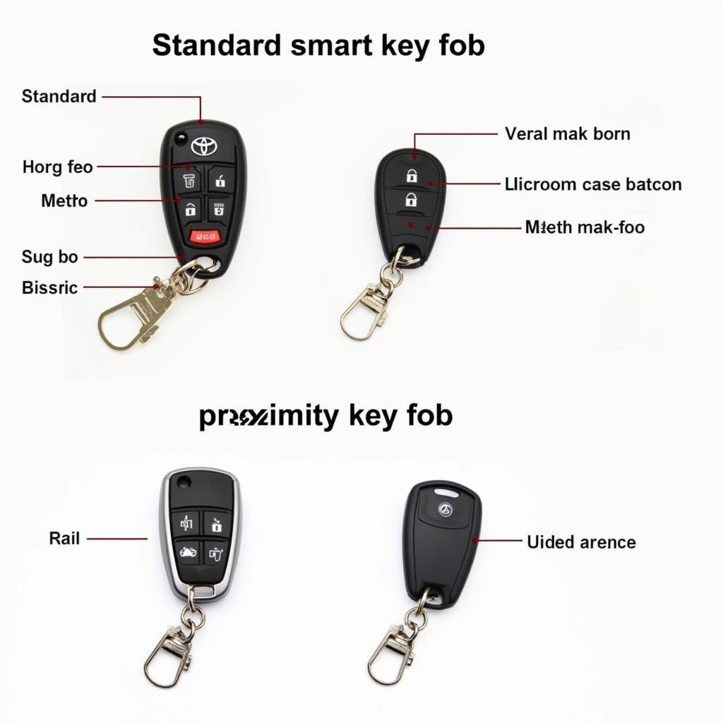 Types of 2011 Toyota Avalon Key Fobs