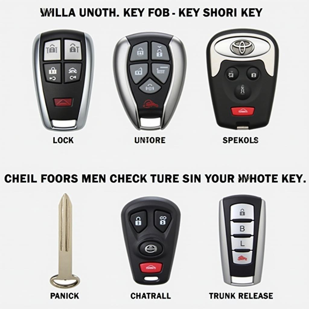 2011 Toyota Camry Key Fob Types: Smart Key, Remote Key, and Basic Key