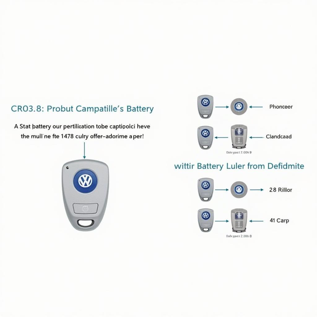 2011 VW Golf Key Fob Battery Types and Compatibility