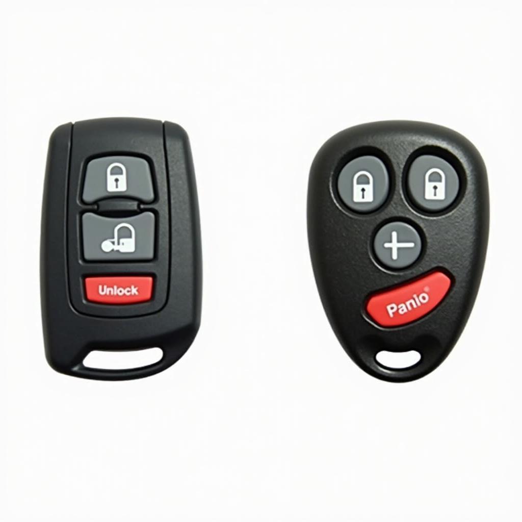 Different 2012 Chevy Malibu Key Fob Types