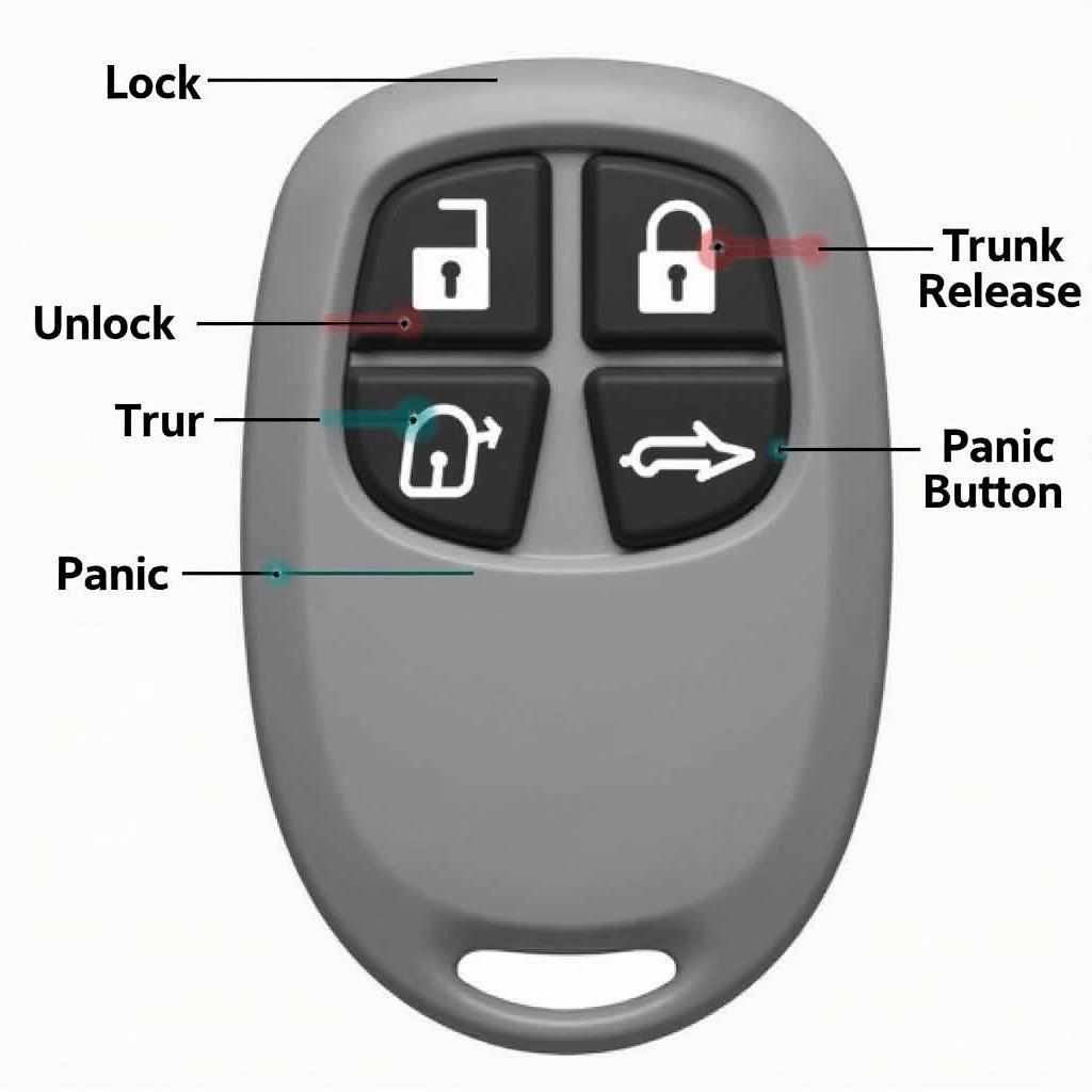 2012 Ford Edge Key Fob Buttons Explained