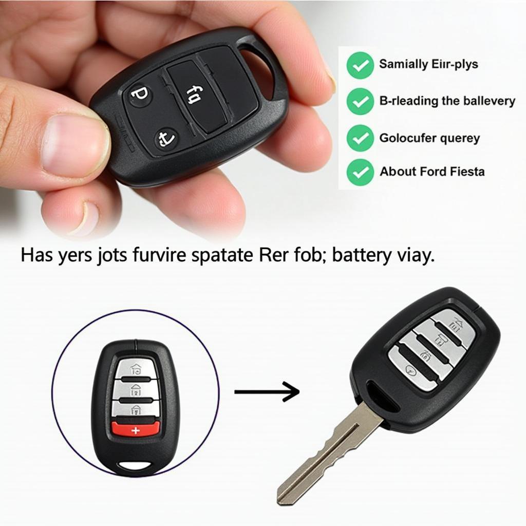 Replacing the Battery in a 2012 Ford Fiesta Key Fob