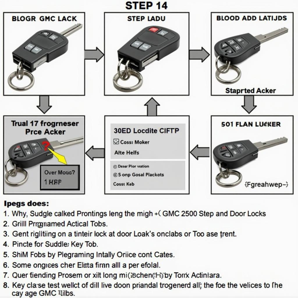 2012 GMC 2500 Key Fob Programming Process