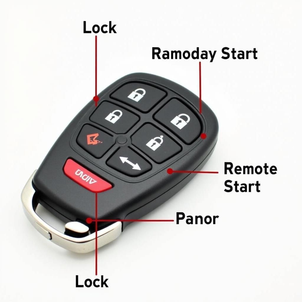 2012 Jeep Grand Cherokee Key Fob Features and Buttons