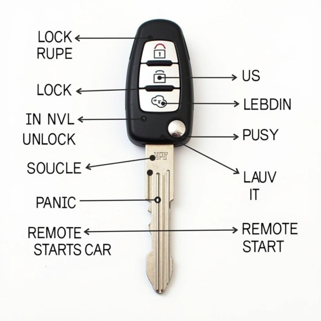 2012 Nissan Armada Key Fob Functions