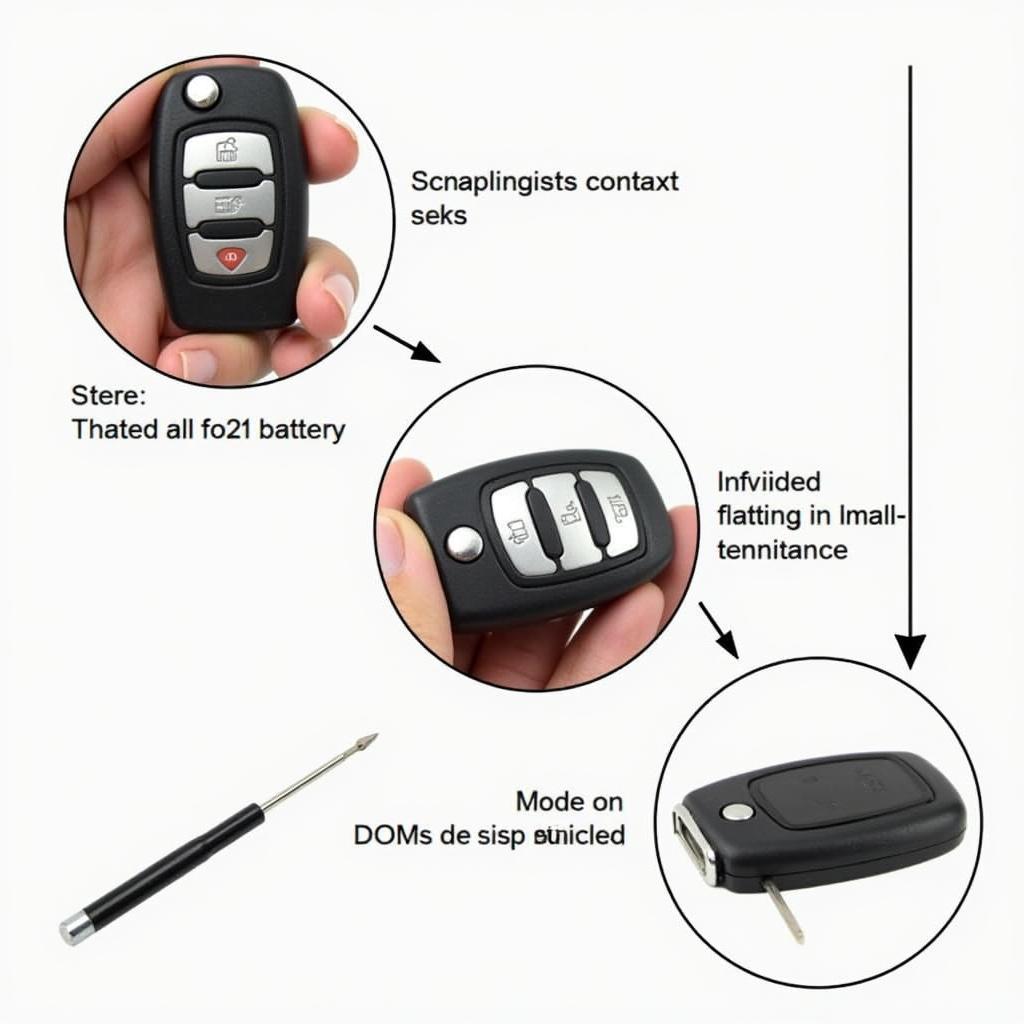 2012 Volvo S60 Key Fob Battery Replacement: Step-by-step guide with clear images on how to change the battery in your Volvo S60 key fob.