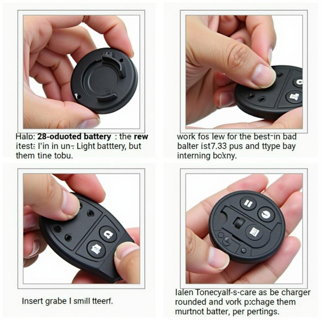 Replacing the battery in a 2012 Volvo XC60 key fob