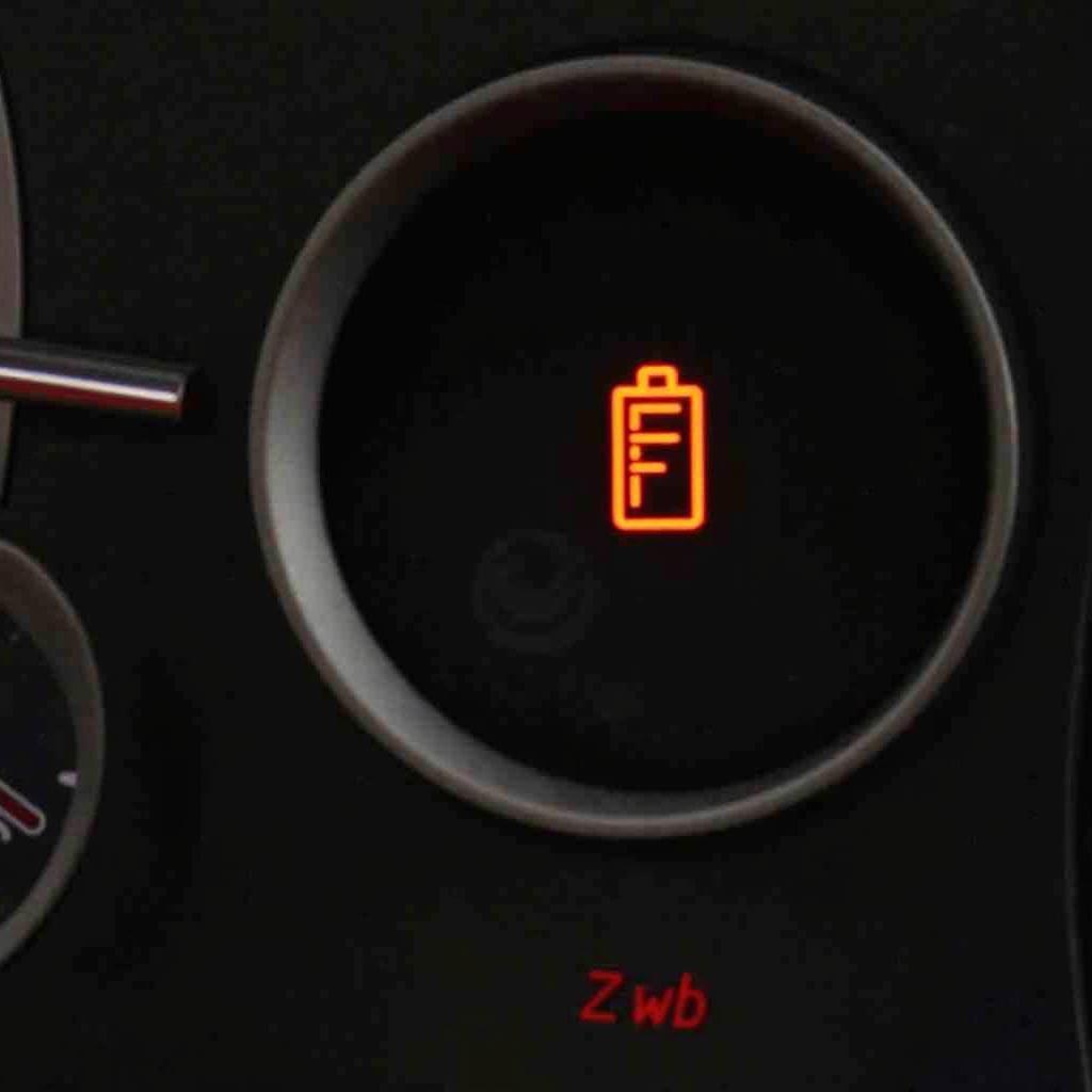 2012 VW Golf Key Fob Low Battery Warning Dashboard Indicator