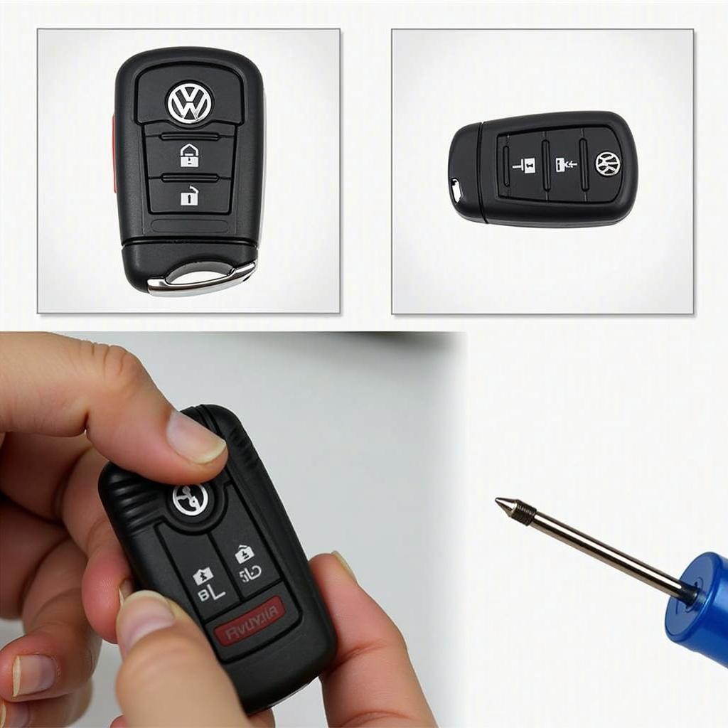 Replacing the Battery in a 2012 VW Passat Key Fob