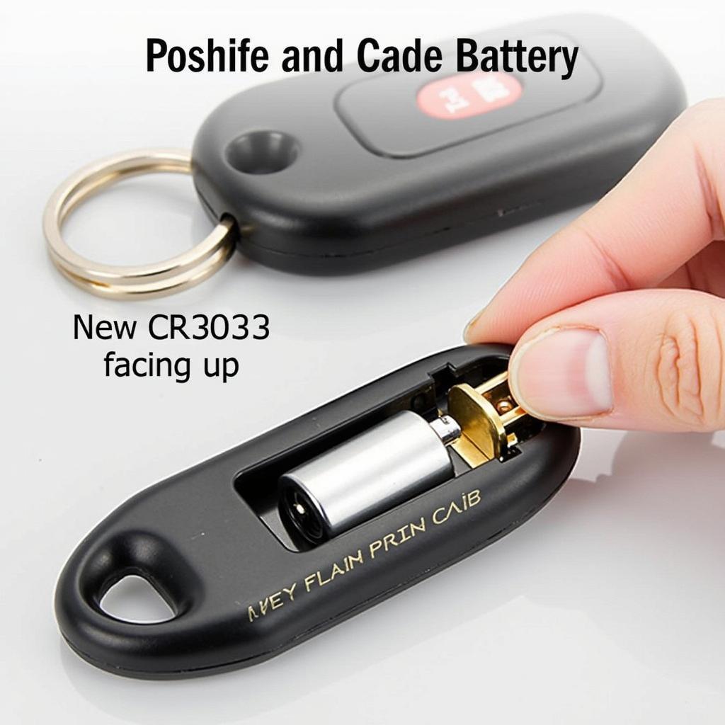 Installing a new battery in a 2013 Cadillac SRX key fob