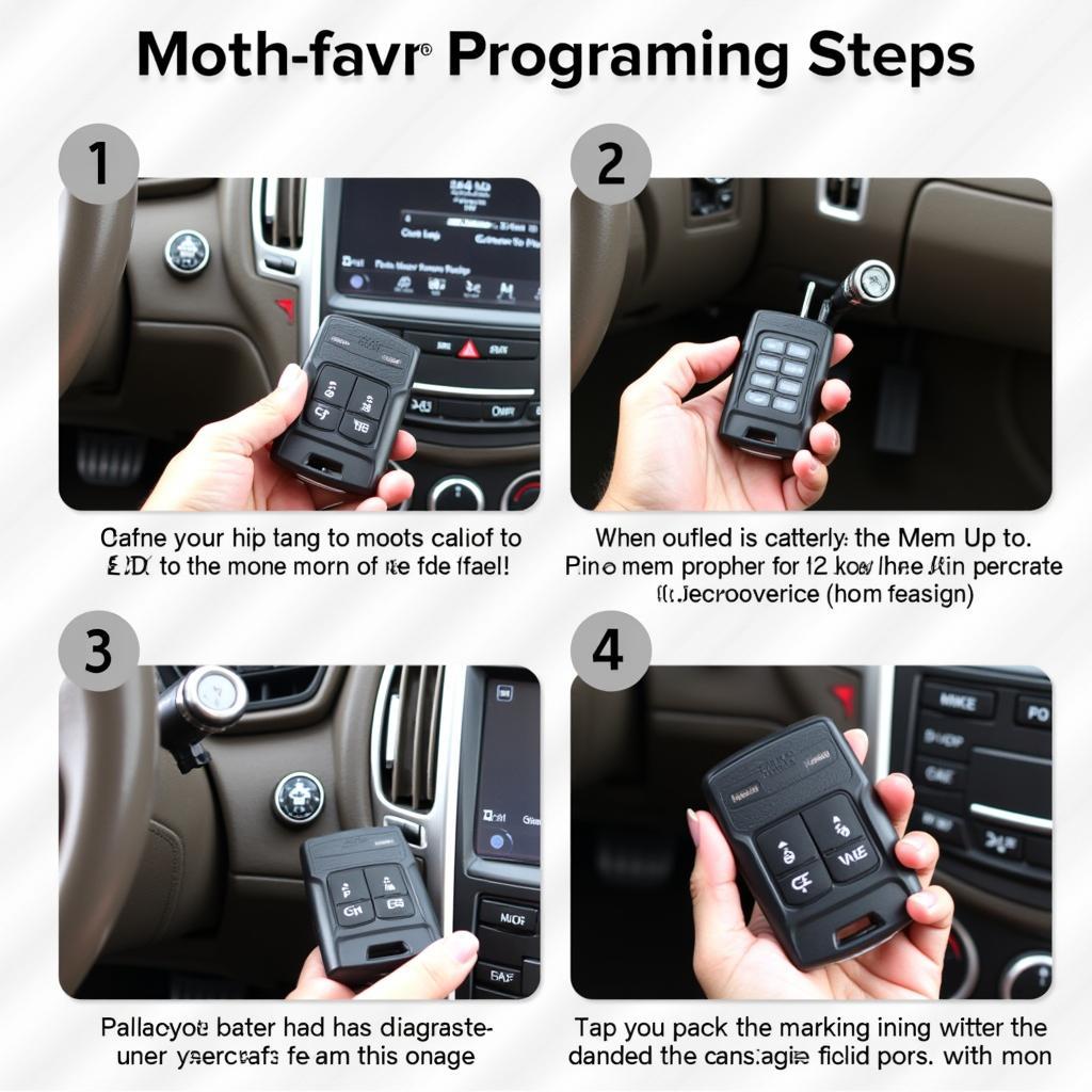 2013 Cadillac SRX Key Fob Programming Process