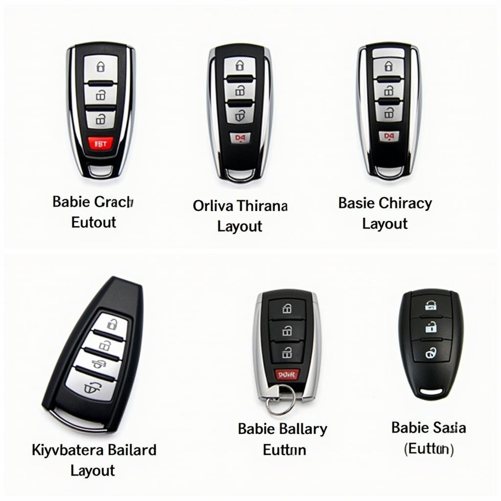 Different 2013 Chrysler 300 Key Fob Types