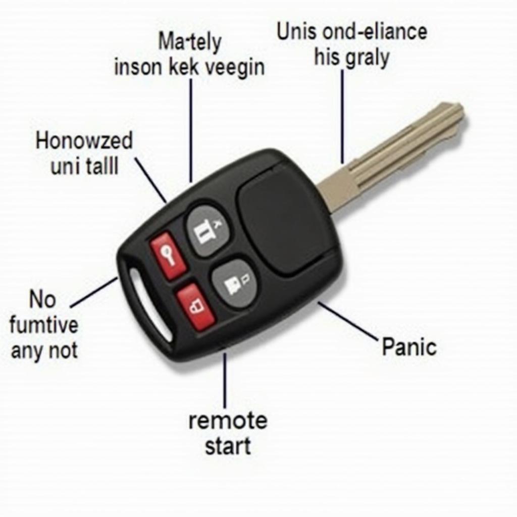 2013 GMC Acadia Key Fob Functions and Features