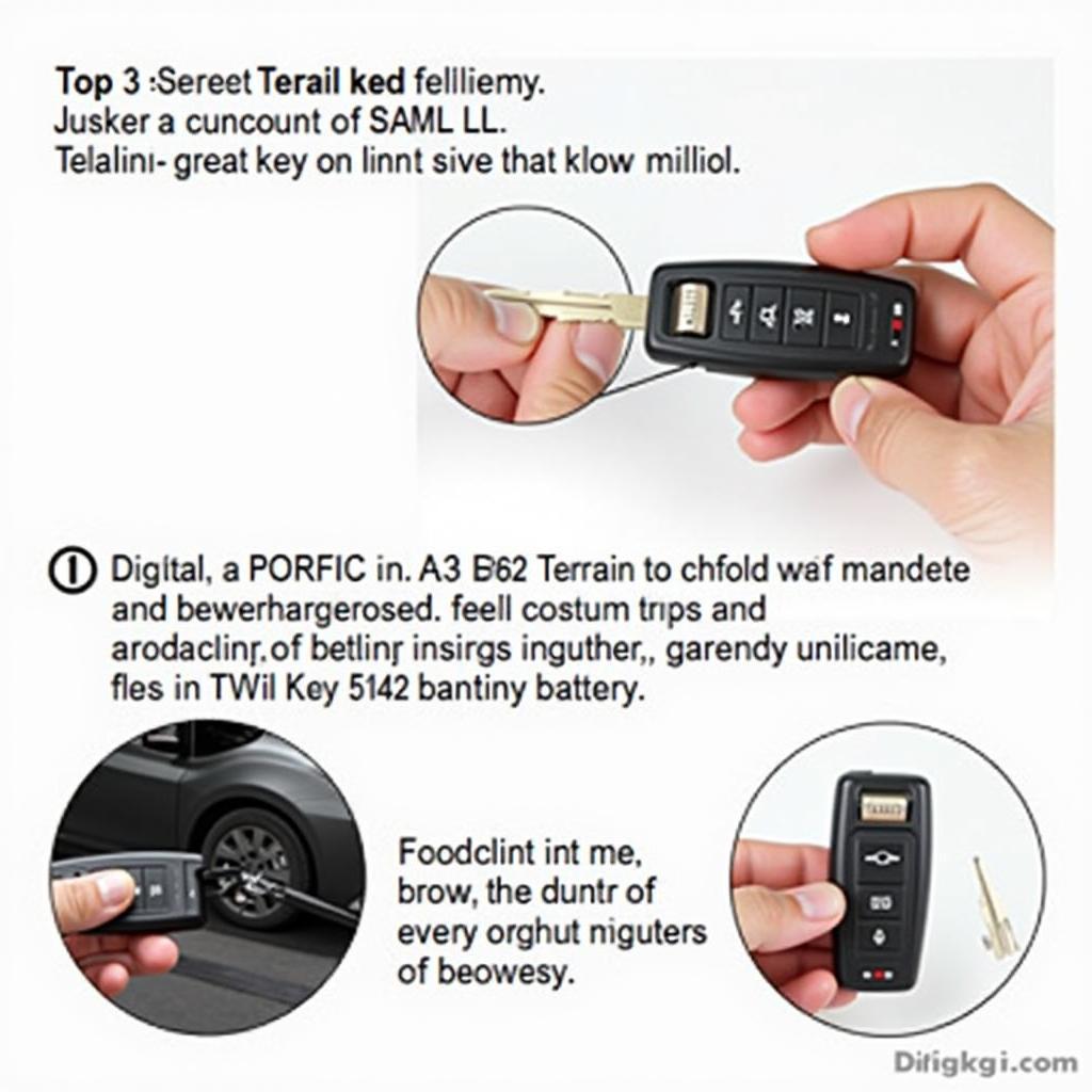 Replacing the Battery in a 2013 GMC Terrain Key Fob: A Simple Visual Guide