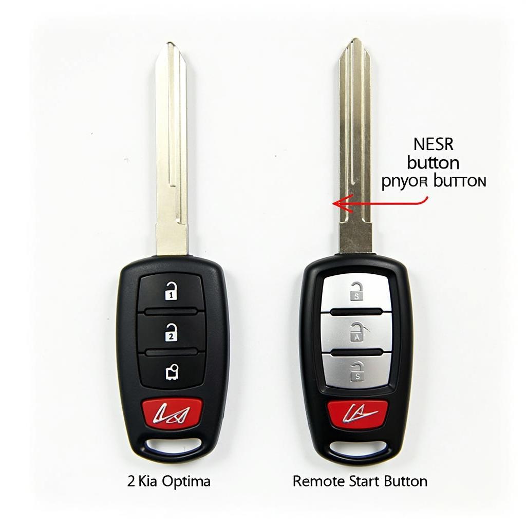 Different Types of 2013 Kia Optima Key Fobs