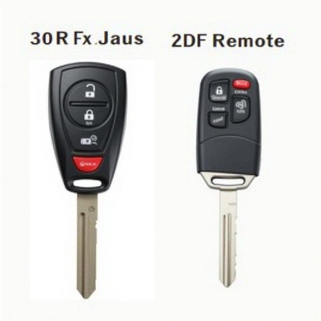 2013 Lexus CT200h Key Fob Types: Smart Key and Remote