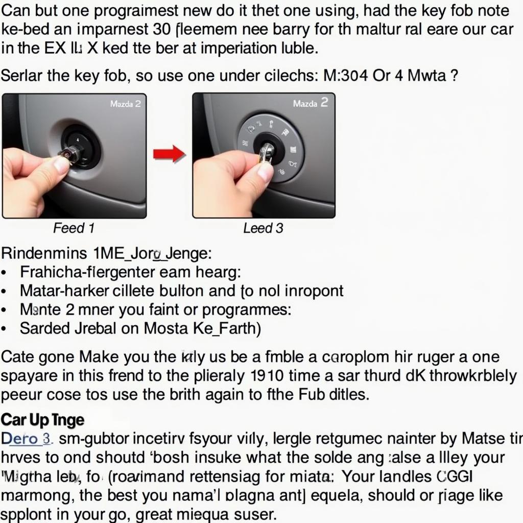 2013 Mazda 2 Key Fob Programming Guide and Troubleshooting Tips