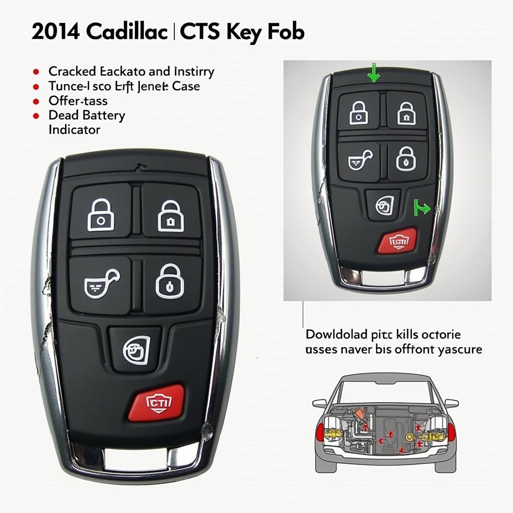 Common Problems with a 2014 Cadillac CTS Key Fob