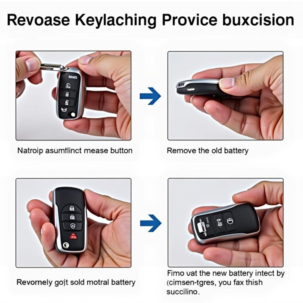 2014 Cadillac Key Fob Battery Replacement Steps