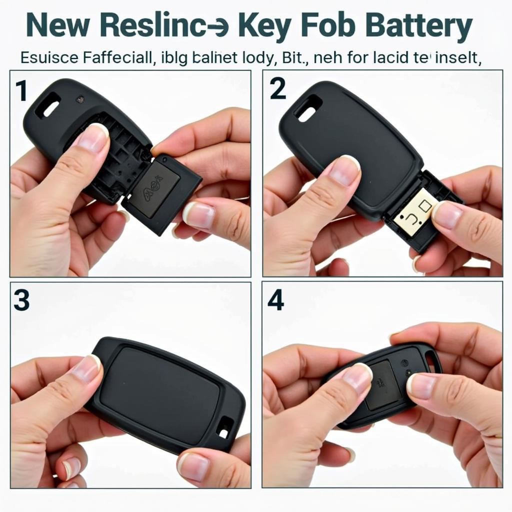 Replacing the Key Fob Battery in a 2014 Chrysler 300