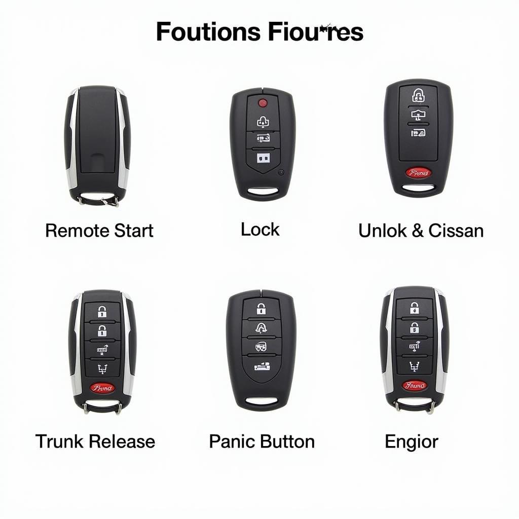 Different 2014 Ford Fusion Key Fob Types